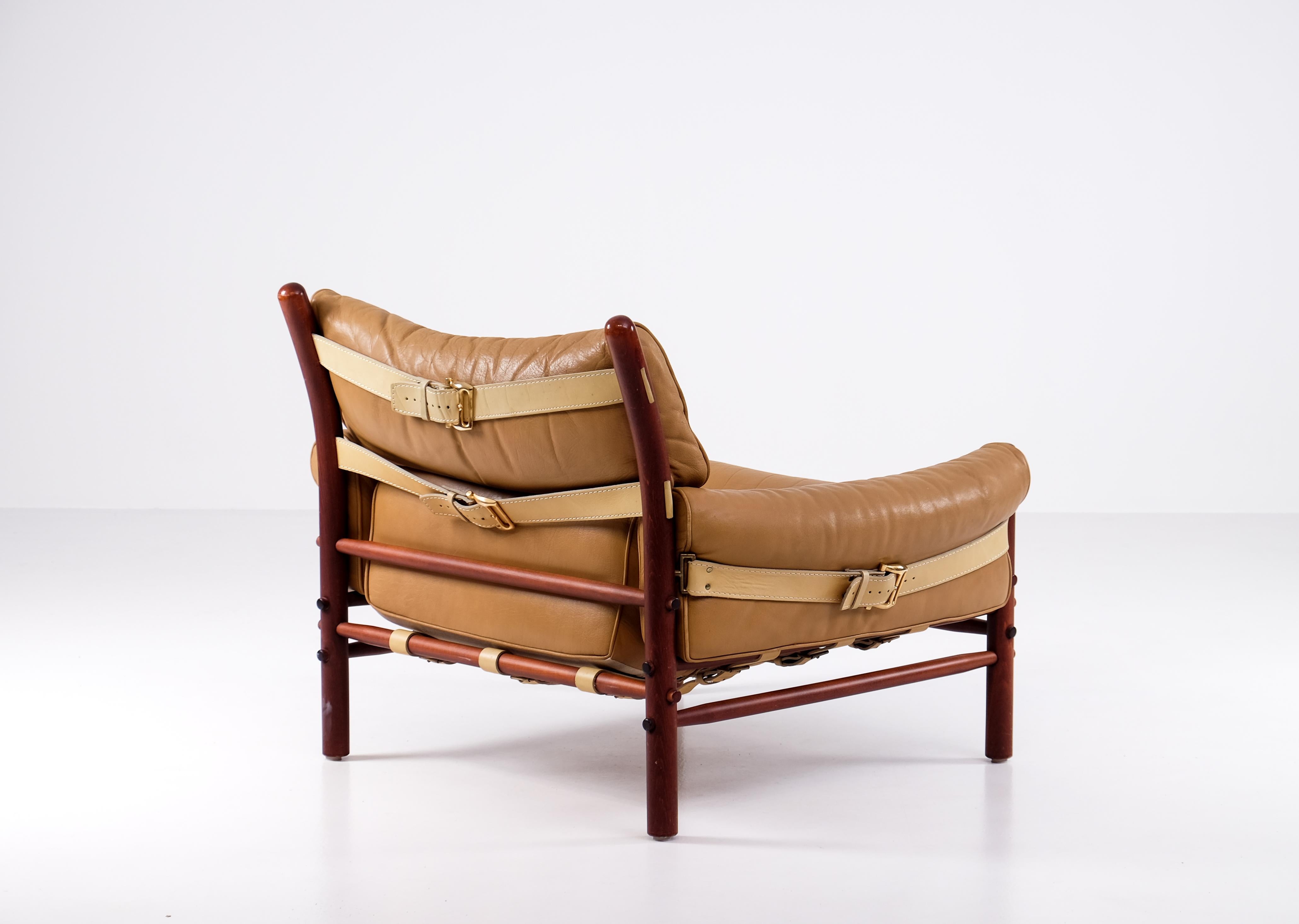 Late 20th Century 'Kontiki' Easy Chair by Arne Norell, 1970s