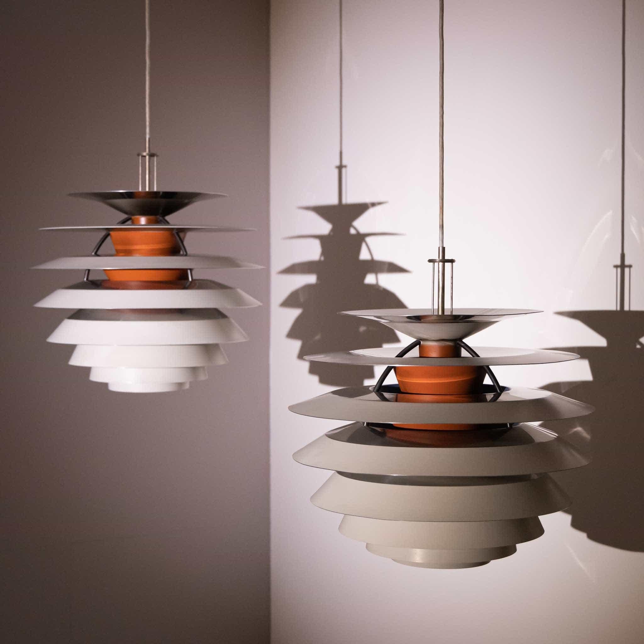 Aluminum “Kontrast” by Poul Henningsen for Louis Poulsen, Italy, 1960s For Sale