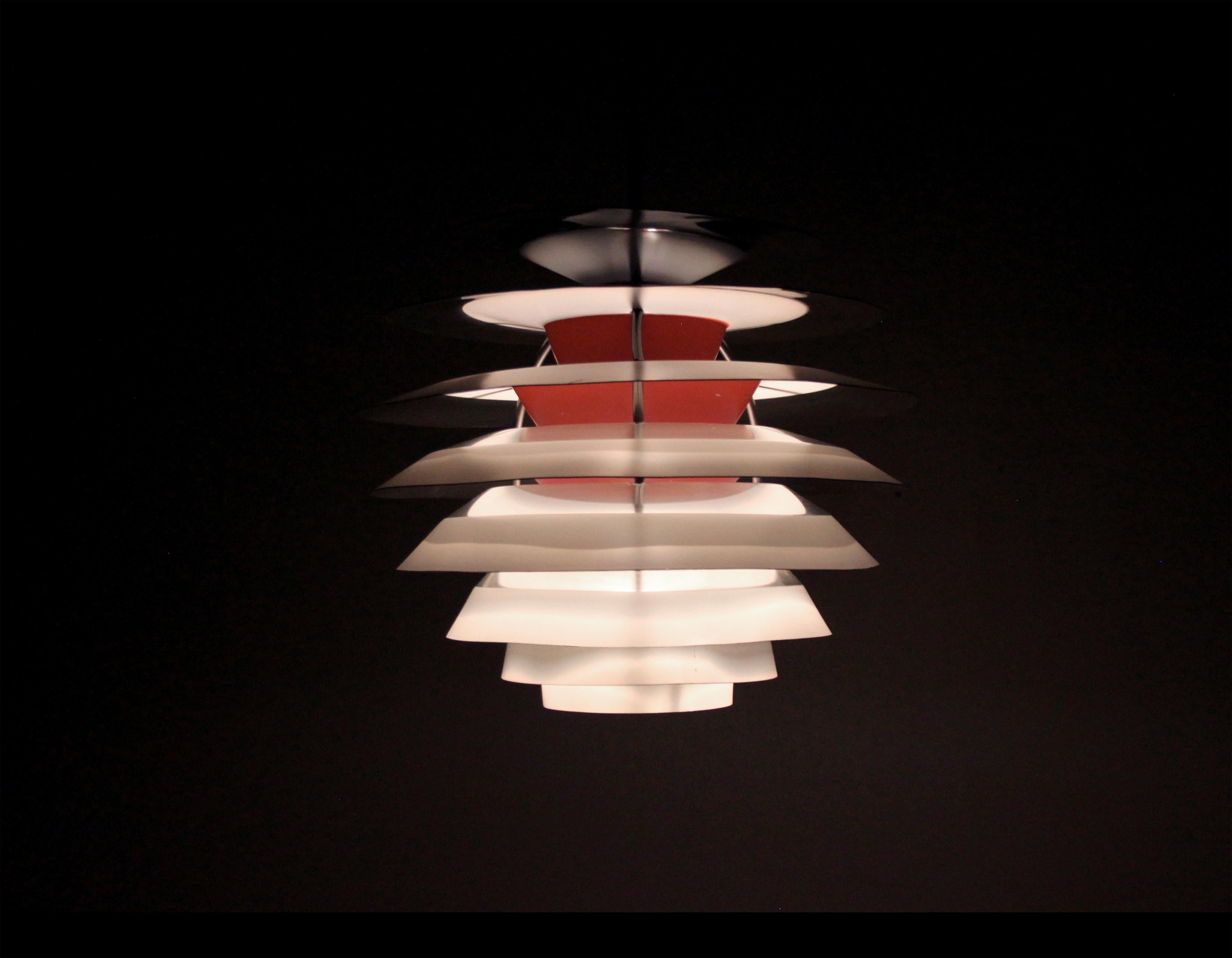 'Kontrast' Ceiling Lamp by Poul Henningsen for Louis Poulsen, 1960s 4