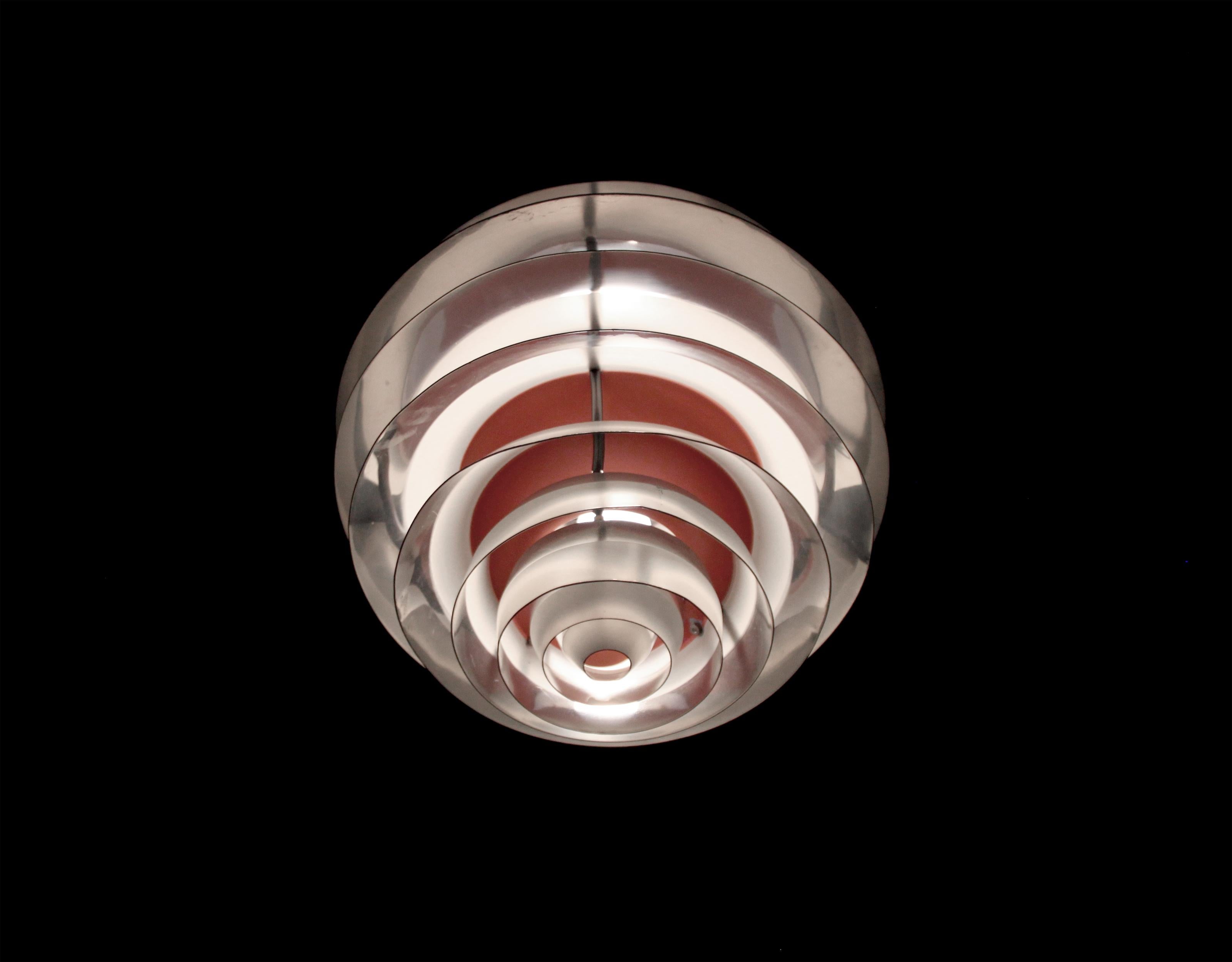 'Kontrast' Ceiling Lamp by Poul Henningsen for Louis Poulsen, 1960s 5