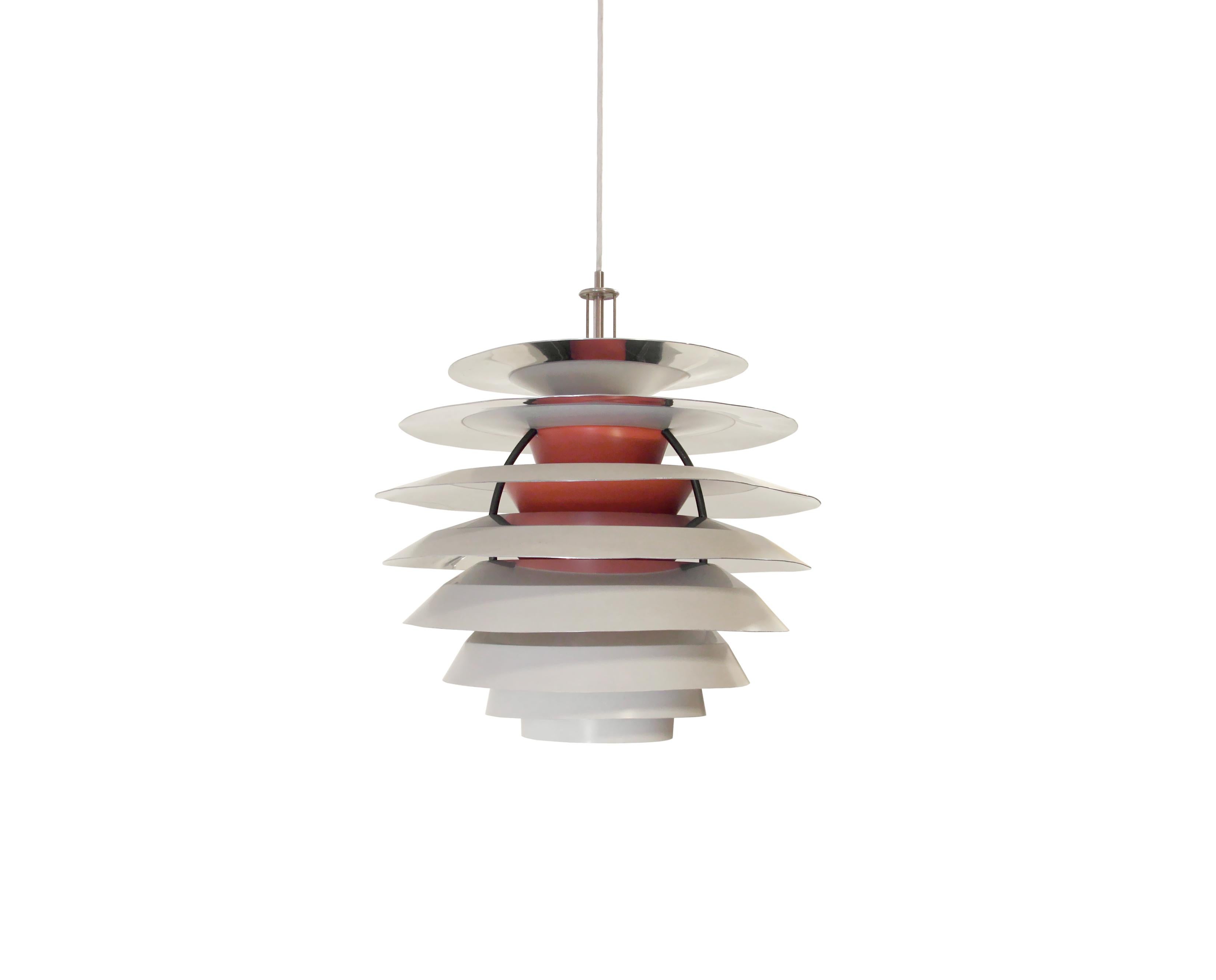 Danish 'Kontrast' Ceiling Lamp by Poul Henningsen for Louis Poulsen, 1960s