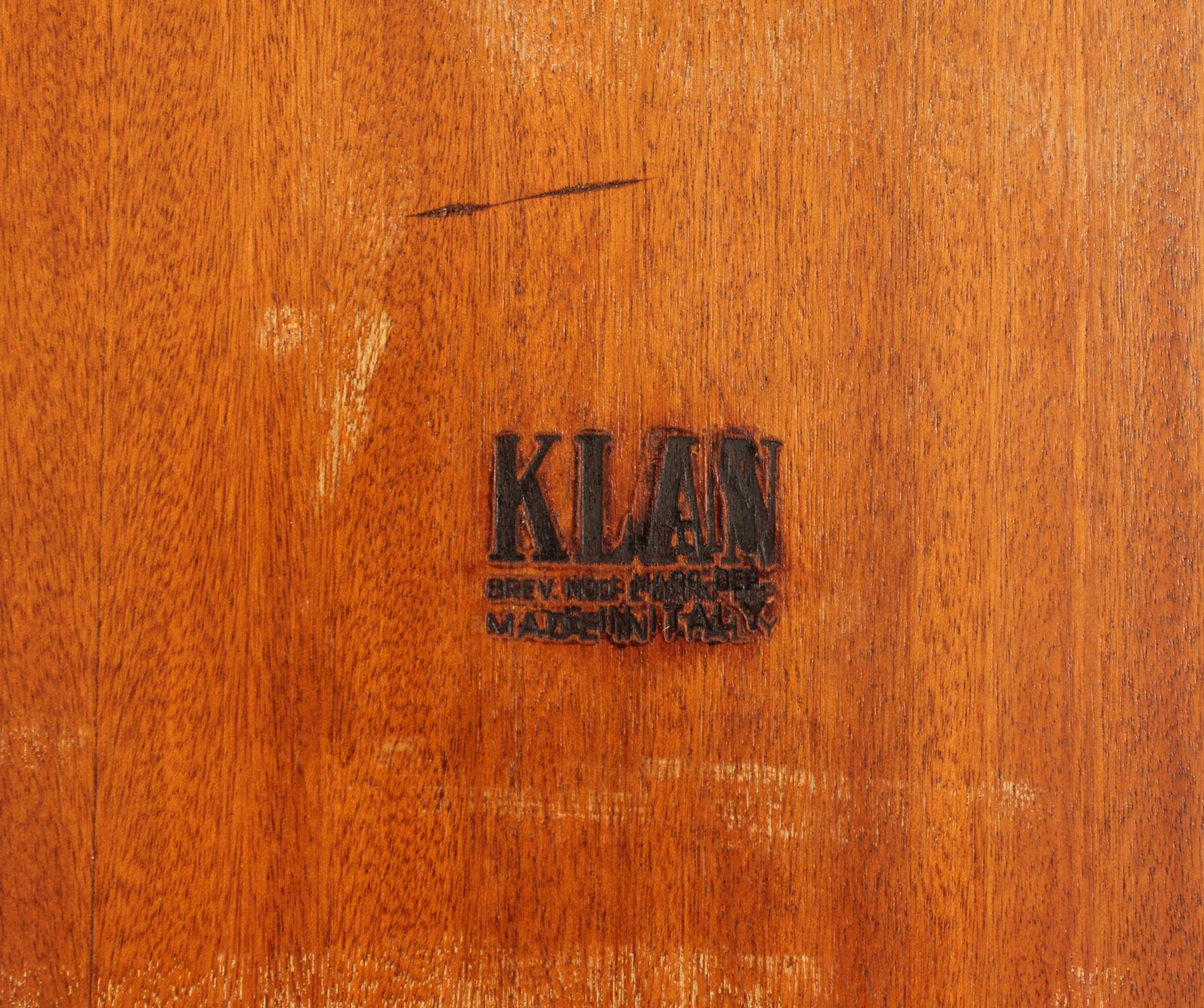 Métal Table d'appoint Konvival de Fabrizio Bruno pour Klan, Italie en vente