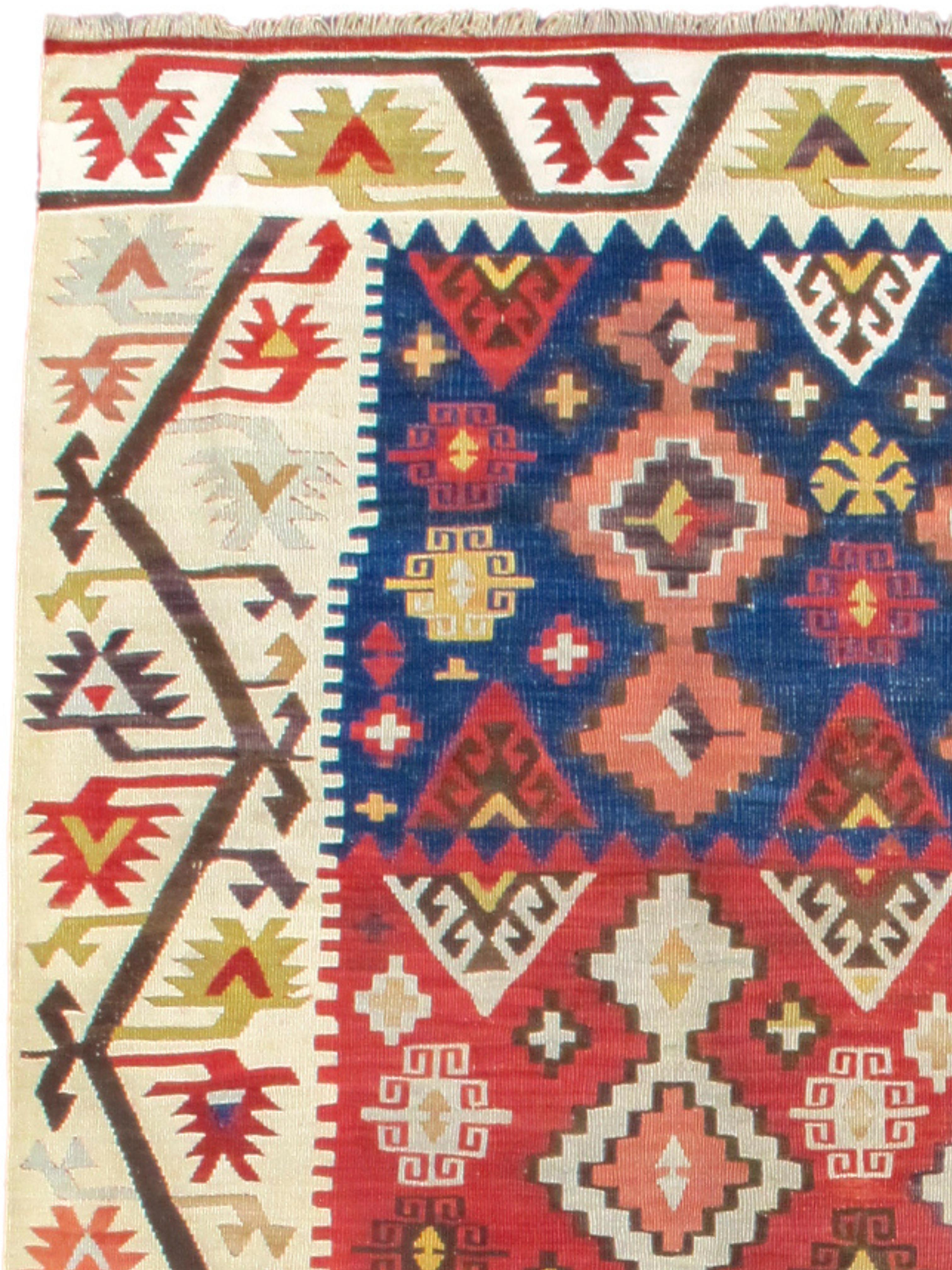 Kilim turc de Konya, 19e siècle

Informations supplémentaires :
Dimensions : 4'9