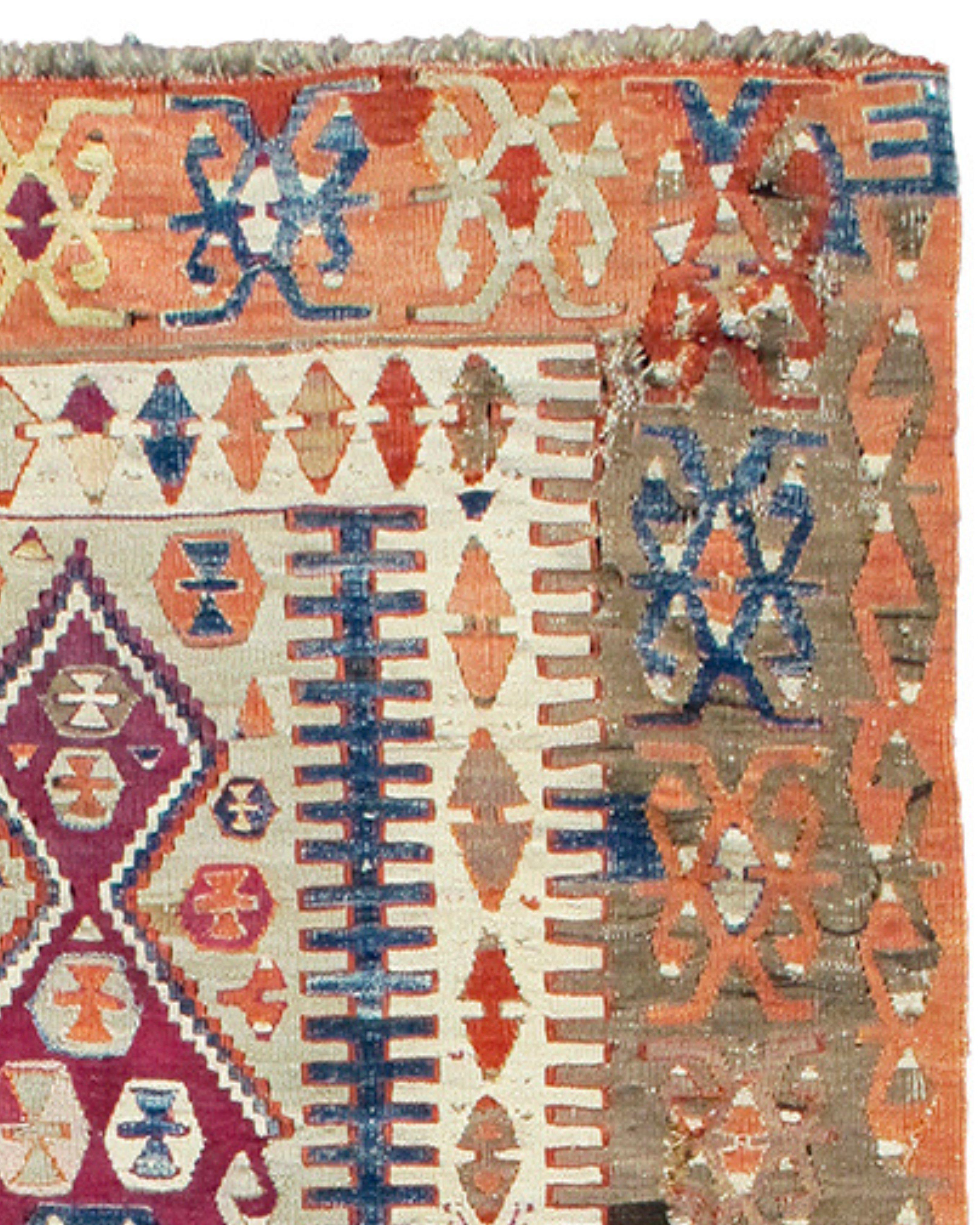 Konya Prayer Kilim, Late 19th Century

Additional Information:
Dimensions: 5'7