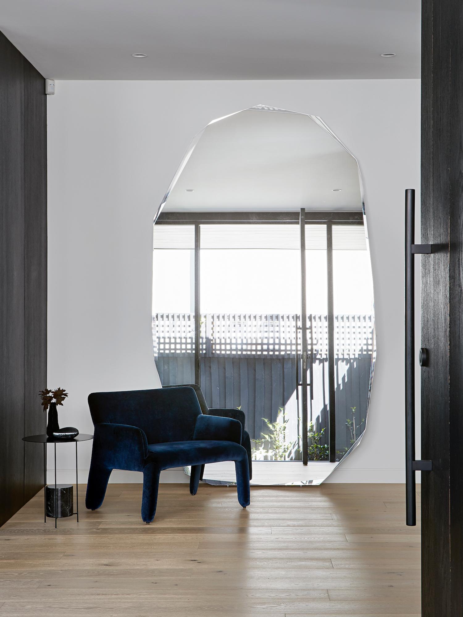 Italian KOOH-I-NOOR Large Standing Mirror, by Piero Lissoni for Glas Italia IN STOCK For Sale