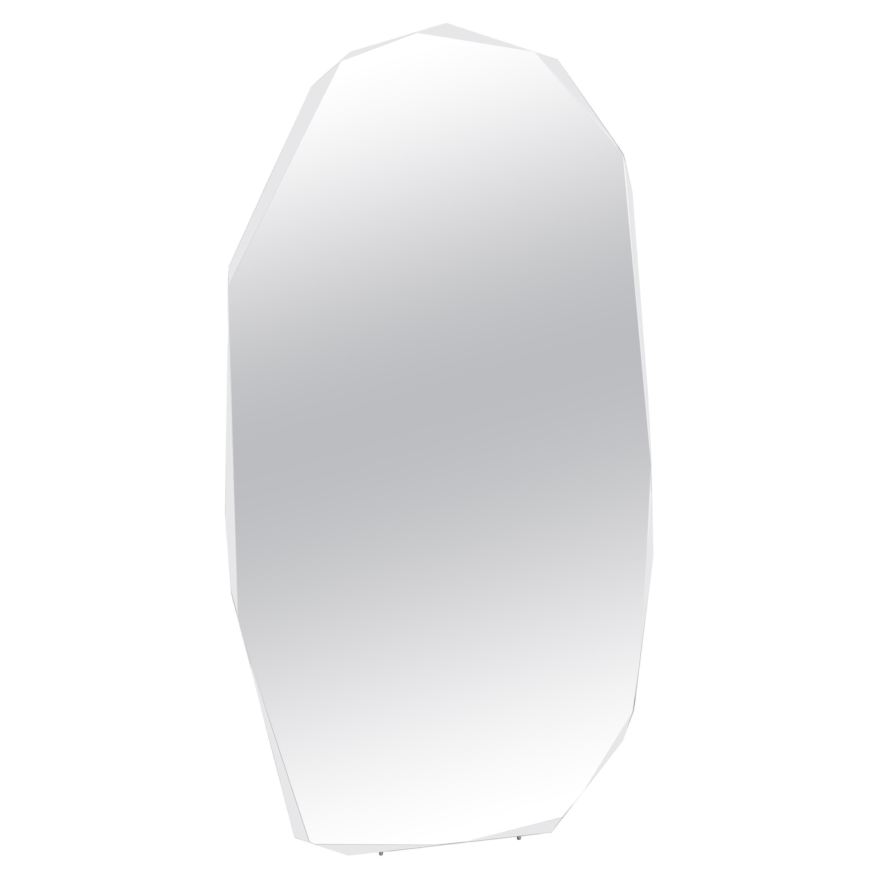 Moderne KOOH-I-NOOR Grand miroir sur pied, par Piero Lissoni pour Glas Italia EN STOCK en vente