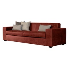 Kooi Brick Red Sofa