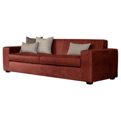 Kooi Brick Red Sofa