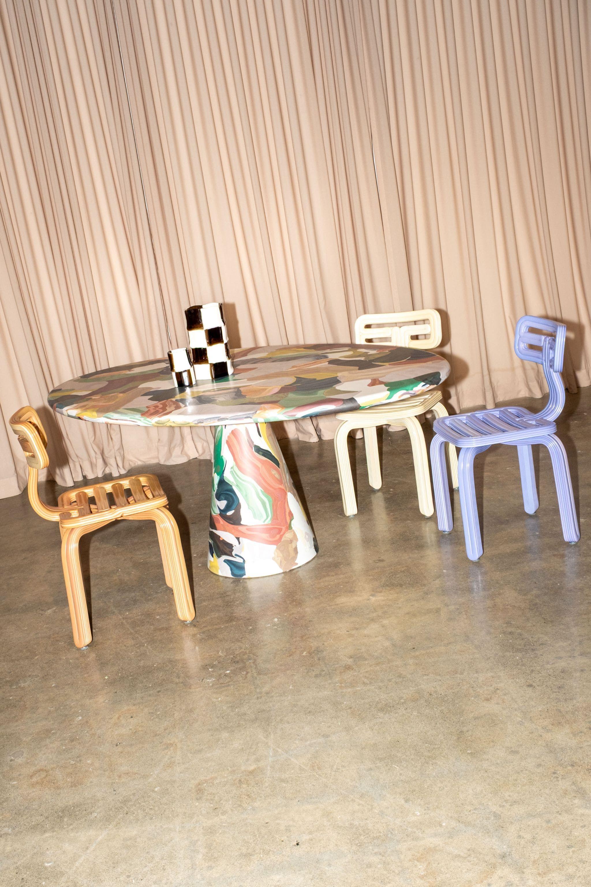 Kooij Chubby Chair in Buttermilk by Dirk van der Kooij For Sale 1