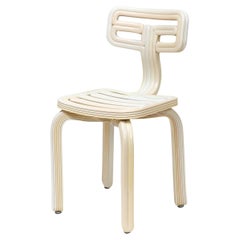 Kooij Chubby Chair in Buttermilk by Dirk van der Kooij