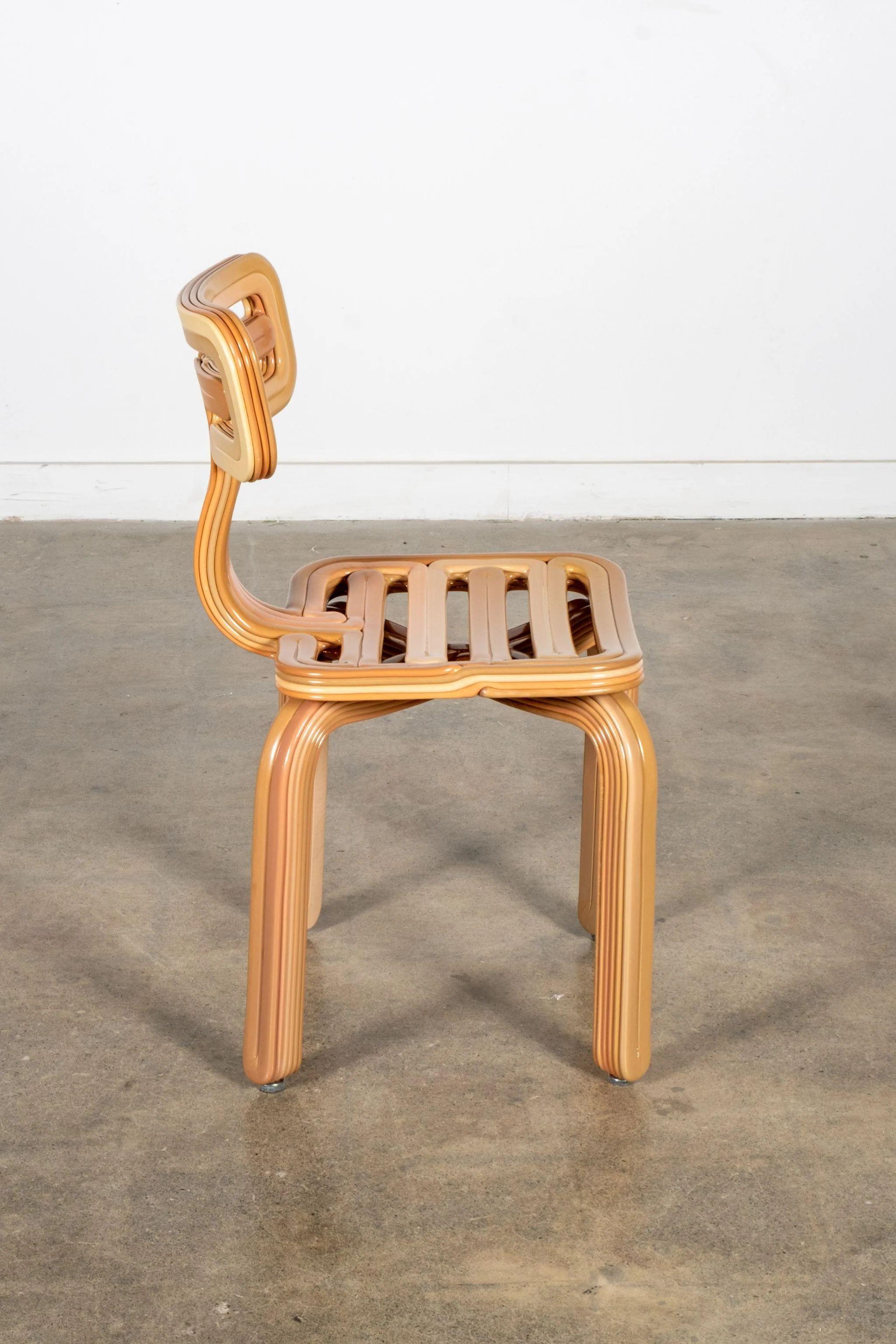 Kooij Chubby Chair in Dijon von Dirk van der Kooij im Angebot 1