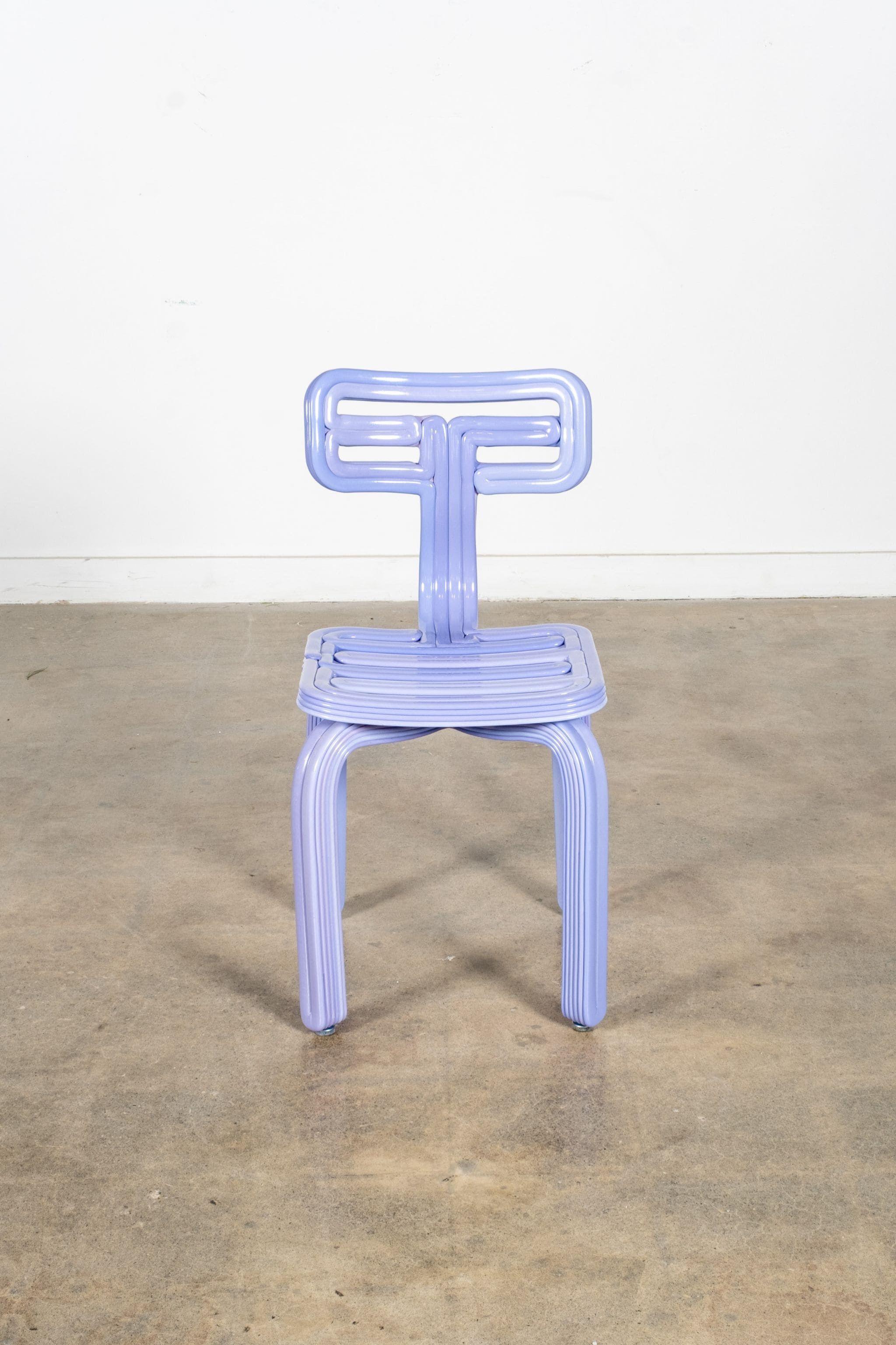 Other Kooij Chubby Chair in Forget-Me-Not by Dirk van der Kooij For Sale