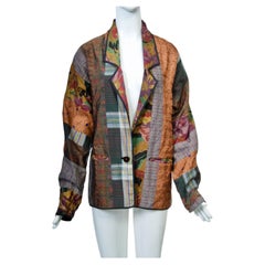 Koos van den Akker – Patchwork-Jacke aus Baumwolle