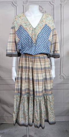 Koos Van Den Akker Pieced Boho Dress