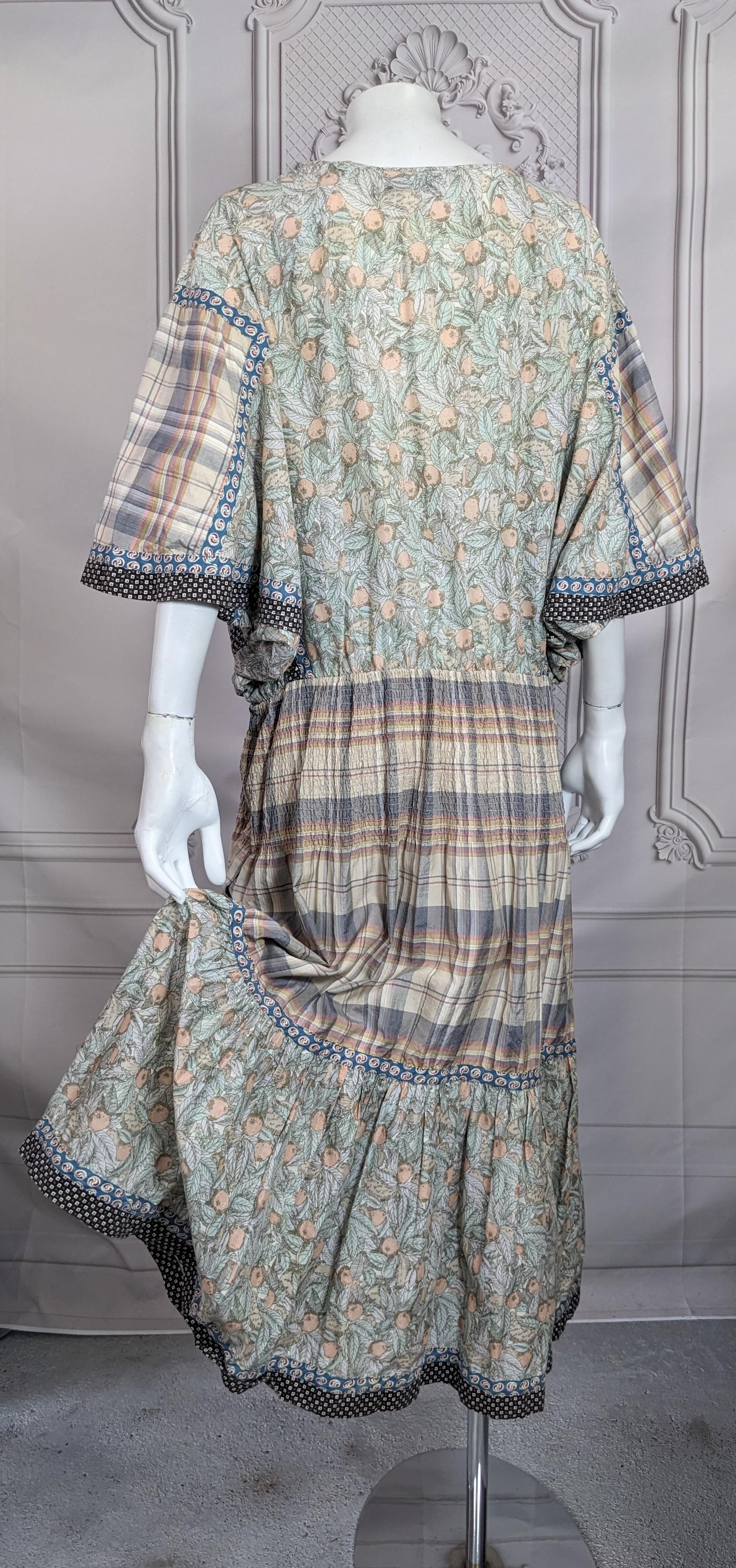 Vestido boho con piezas Koos Van den Akker en venta 4