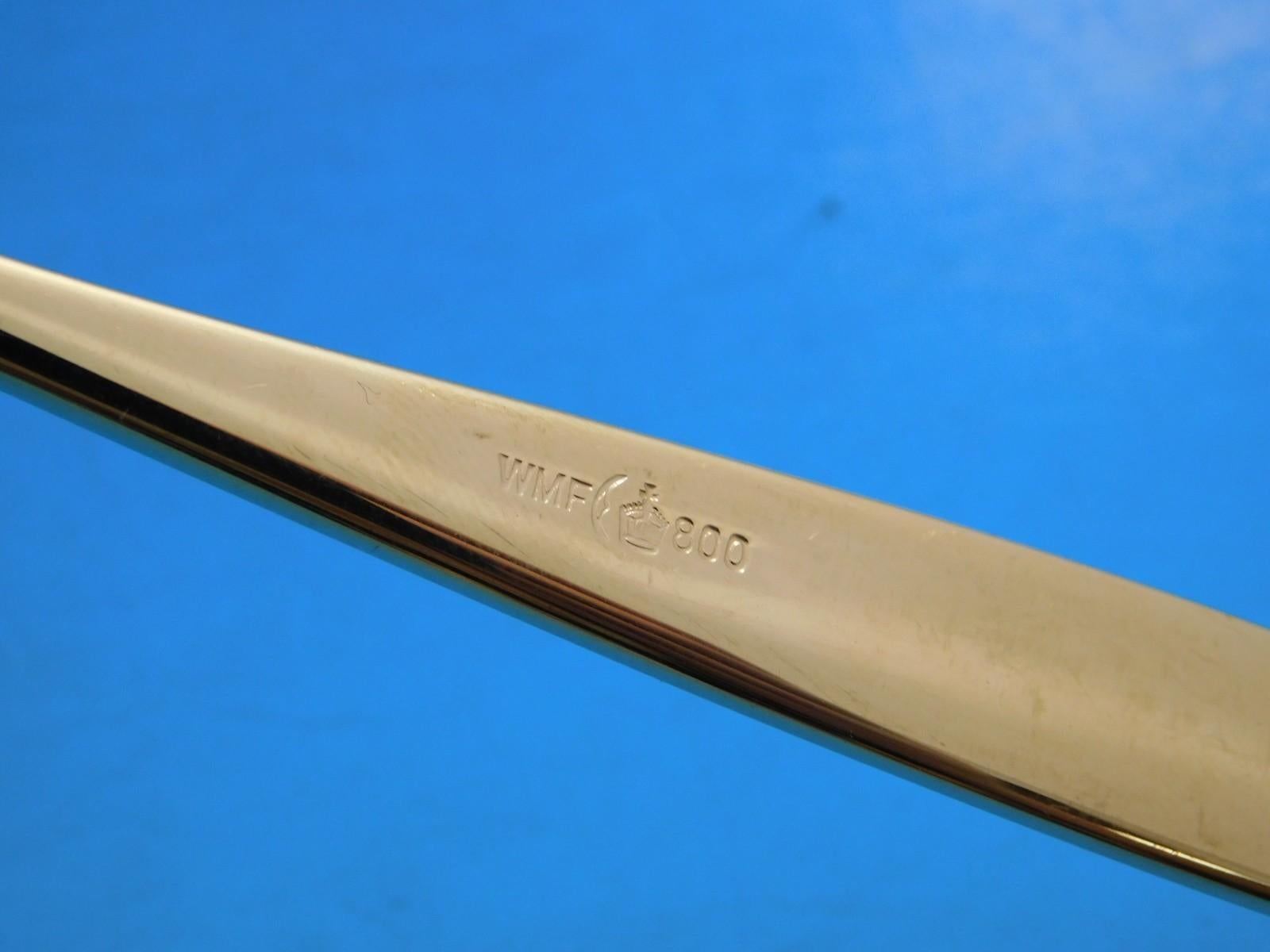 Kopenhagen Gold by Wmf 800 Silber Besteck 12er Set 66 Teile Modern im Angebot 2