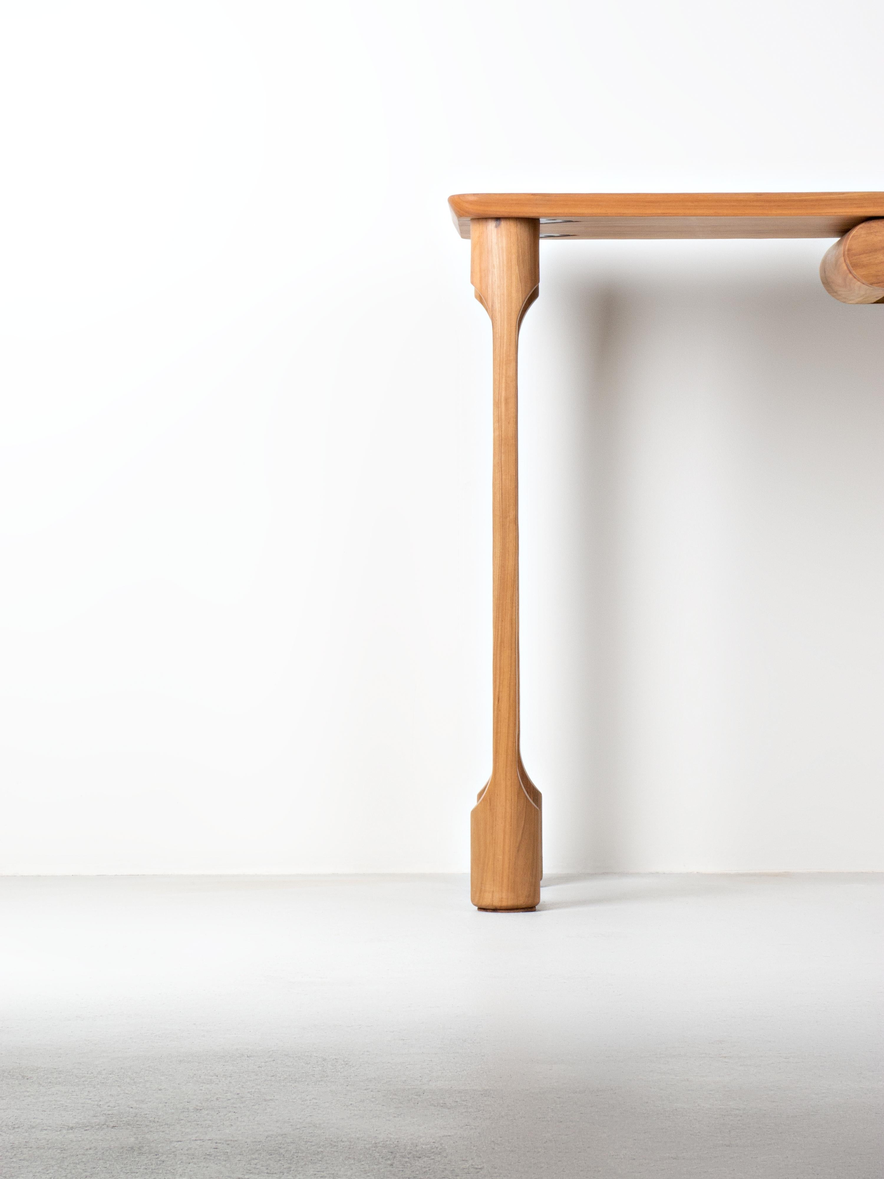 Wood Kopitar Console Table For Sale