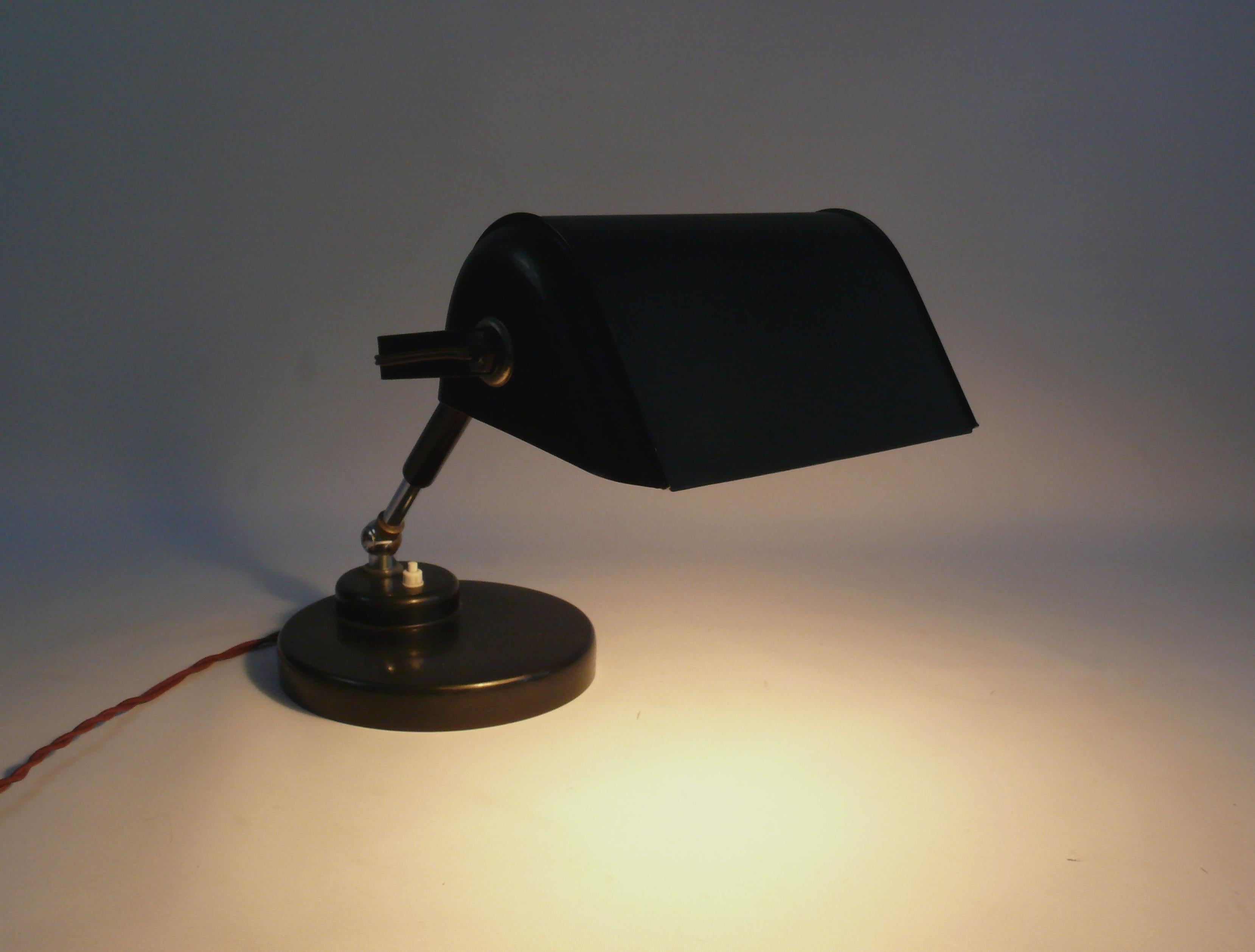Austrian Koranda table lamp, austria 1930 For Sale