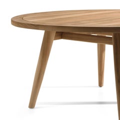 Runder Tisch „Korba“ aus Teakholz