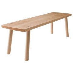 Korben Bench, Solid Hardwood, Customizable