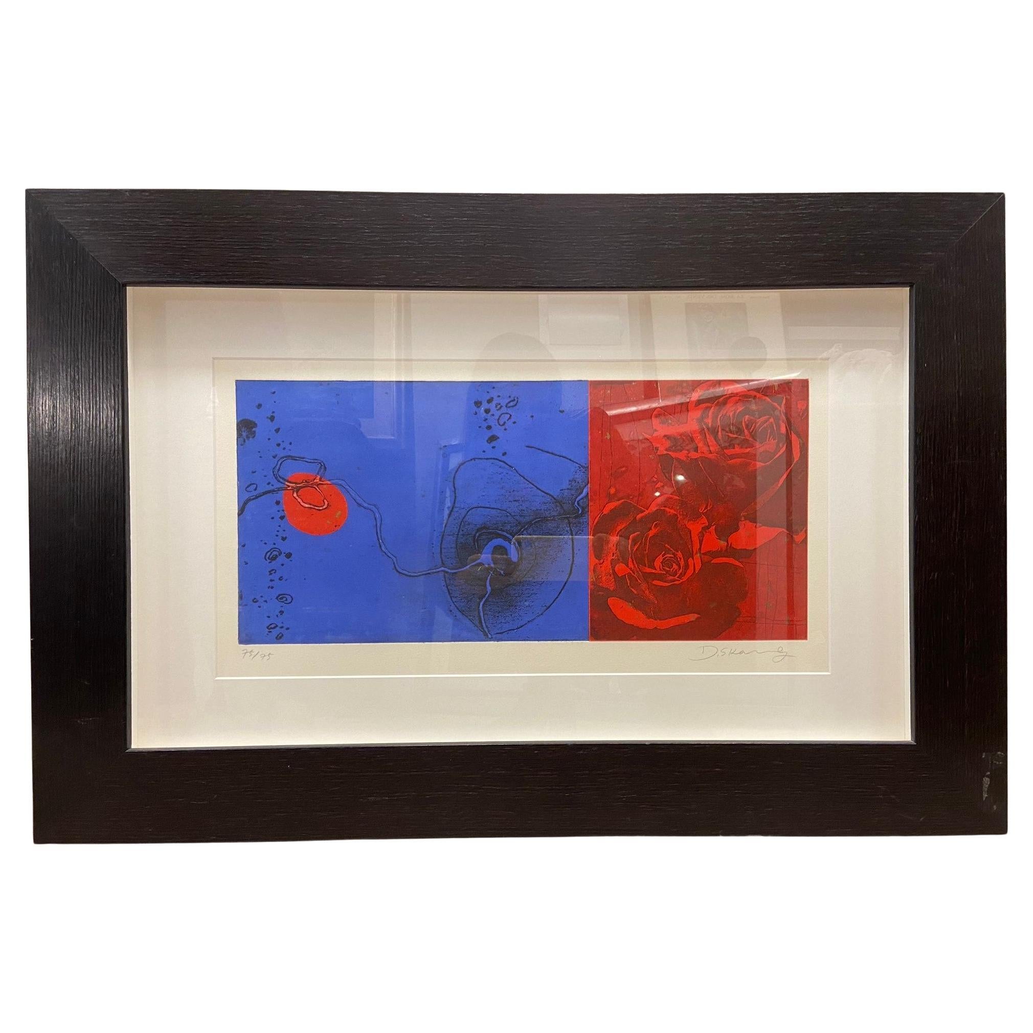 Korea Etching by Deok Sung Kang, numbered 75/75