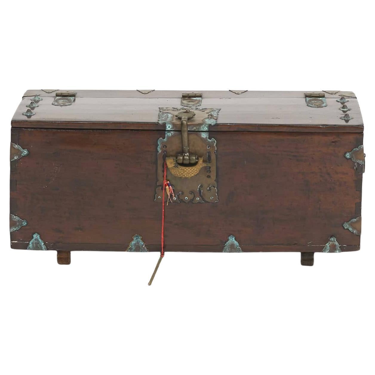 Korean 19th Century Wooden Chest