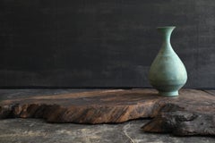 Korean Antique Bronze Vase / 12th-13th century / Wabi-Sabi Vase / Goryeo