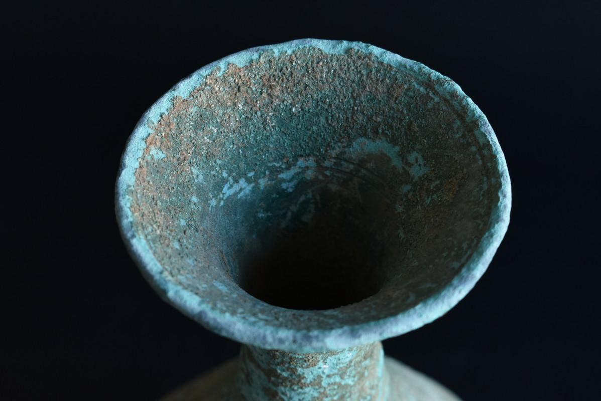 Korean Antique Bronze Vase / 918－1392 / Wabi-Sabi Vase / Excavation 4