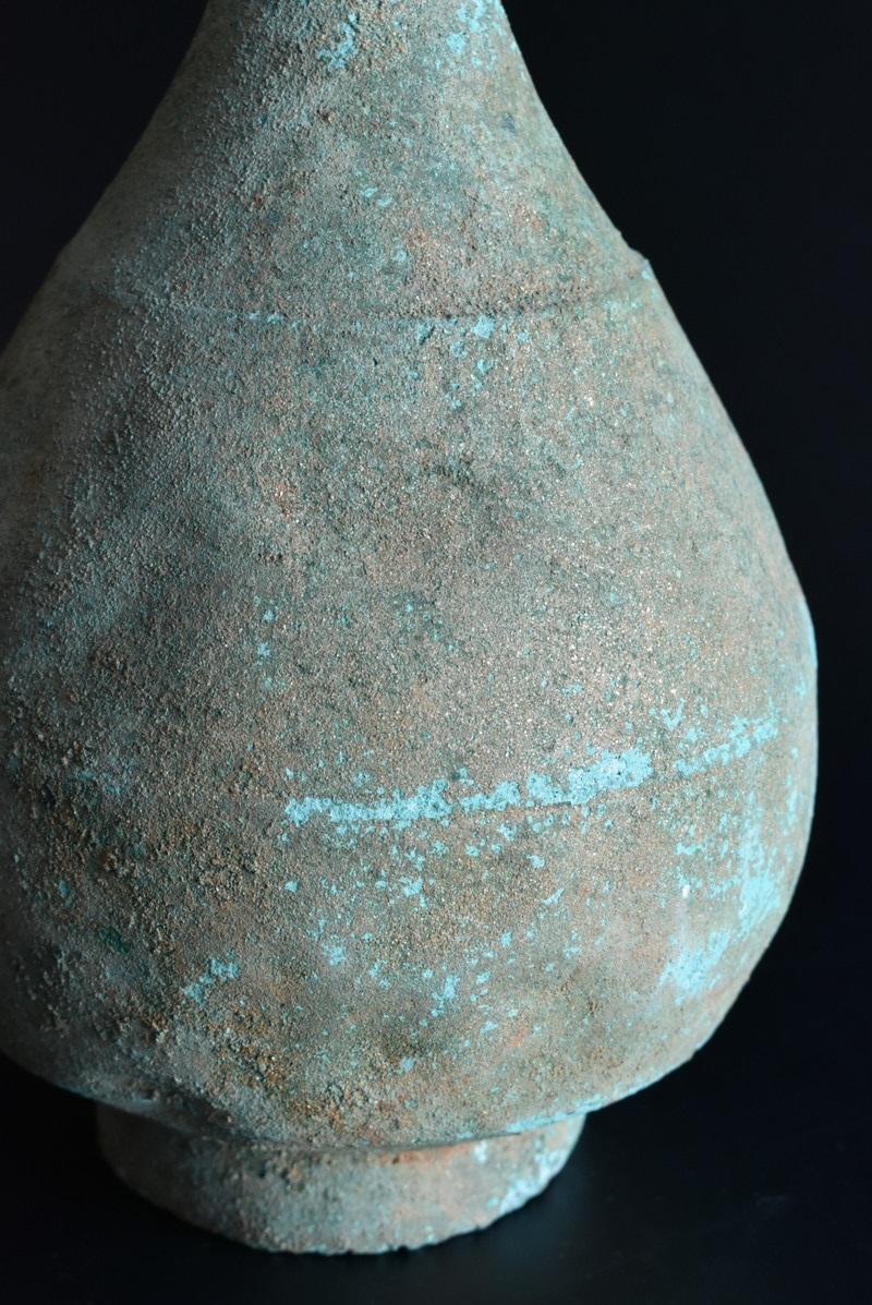 Korean Antique Bronze Vase / 918－1392 / Wabi-Sabi Vase / Excavation 7
