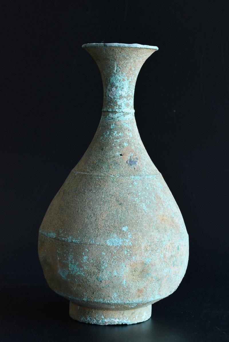 Korean Antique Bronze Vase / 918－1392 / Wabi-Sabi Vase / Excavation 2
