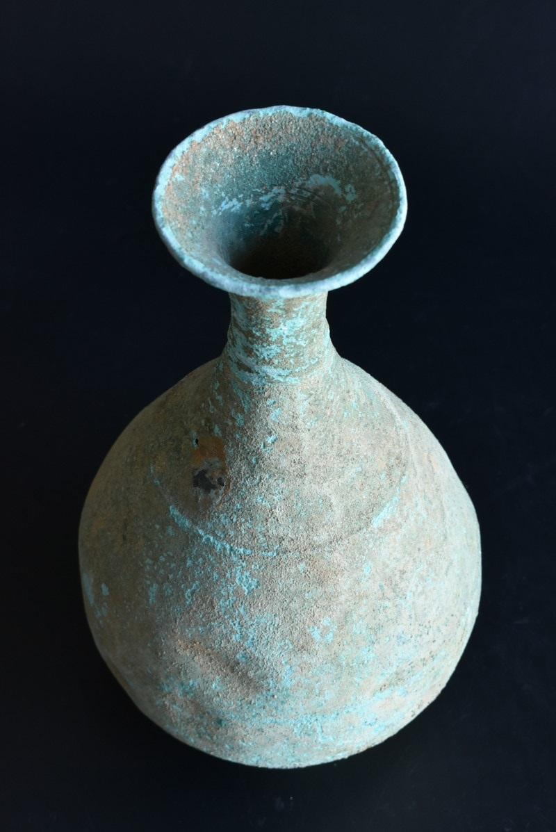 Korean Antique Bronze Vase / 918－1392 / Wabi-Sabi Vase / Excavation 3