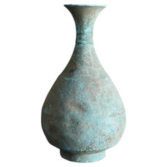 Korean Antique Bronze Vase / 918－1392 / Wabi-Sabi Vase / Excavation
