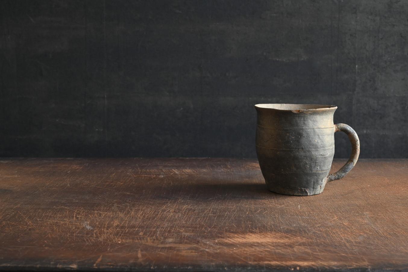 Other Korean antique cup-shaped earthenware/excavated earthenware/hard earthenware For Sale