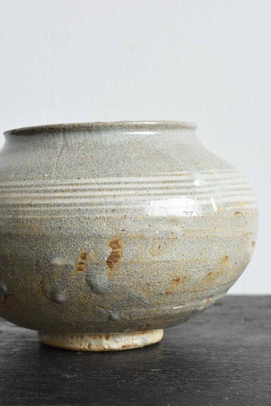Korean Antique Pottery Jar/Joseon Dynasty/15-16th Century/Beautiful Vase 5