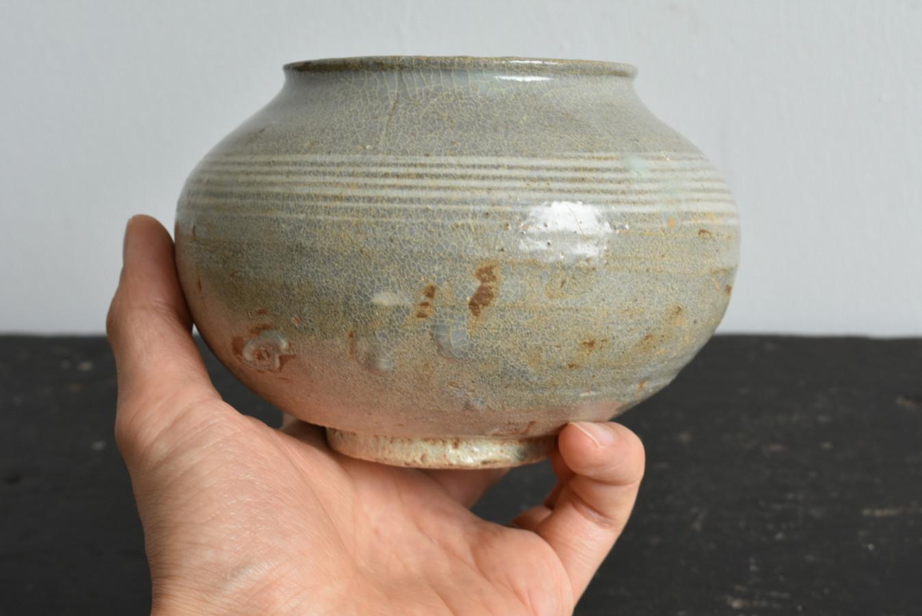 Other Korean Antique Pottery Jar/Joseon Dynasty/15-16th Century/Beautiful Vase