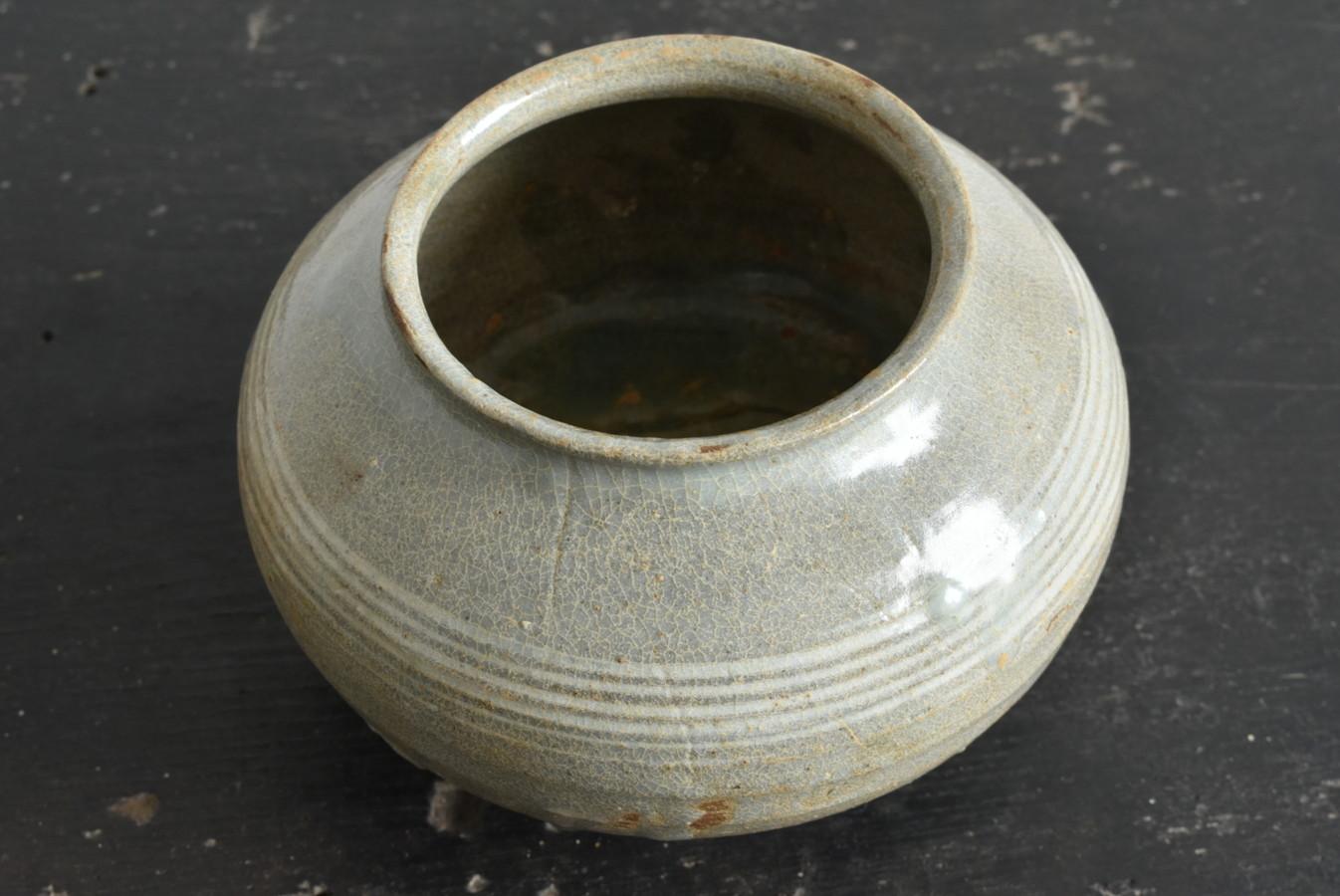 Korean Antique Pottery Jar/Joseon Dynasty/15-16th Century/Beautiful Vase 2