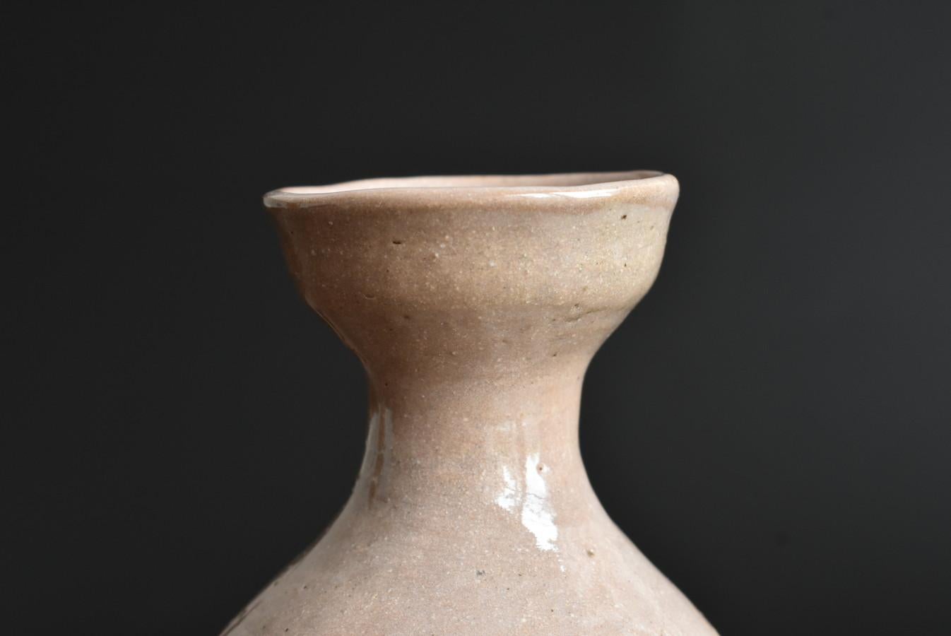 Korean Antique Pottery / Joseon Dynasty 18th Century / Beautiful Glazed Bottle 4