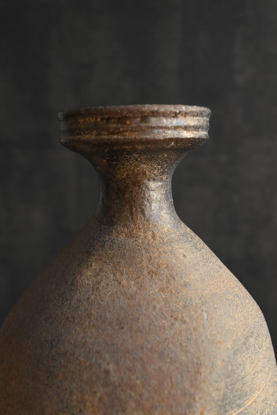 Koreanische antike Keramikvase/10. Jahrhundert/Wabi-Sabi-Vase/Goryeo-Periode im Angebot 4