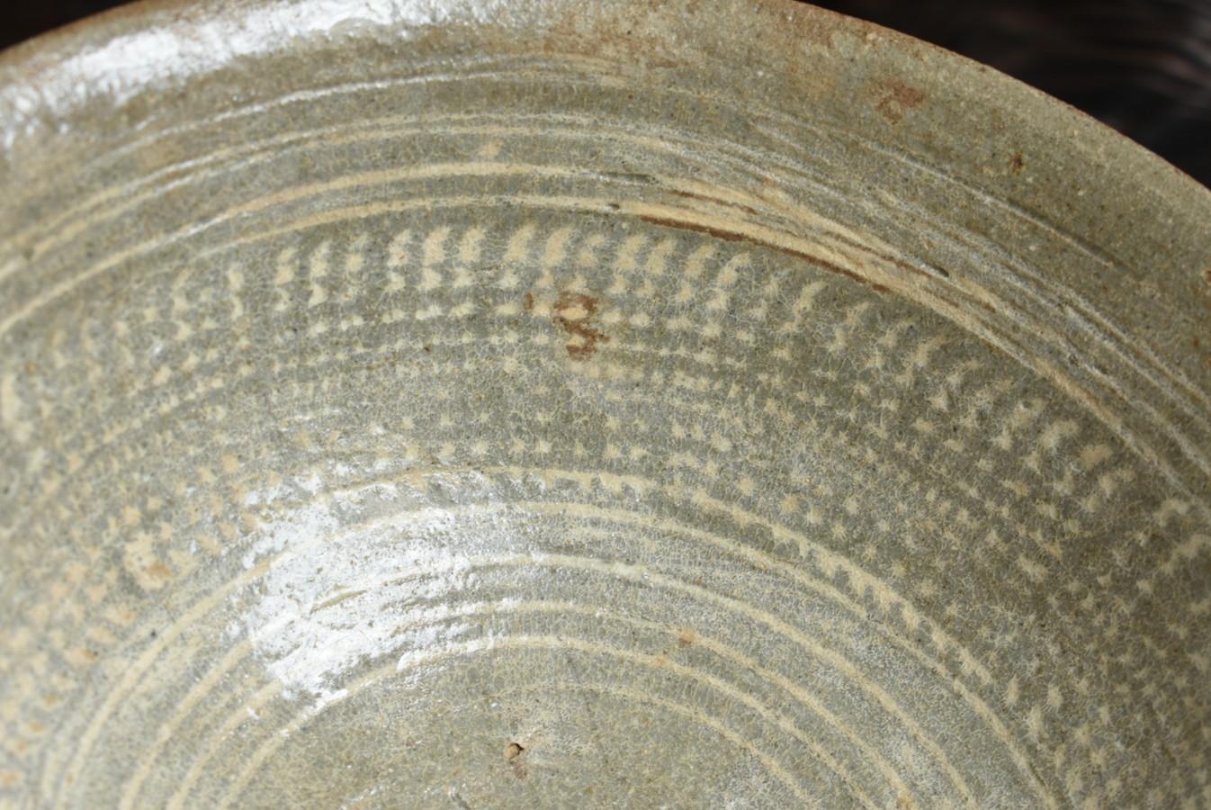 Korean antique tea bowl/15th-16th century/ Joseon Dynasty / Wabi Sabi Tea Bowl 3