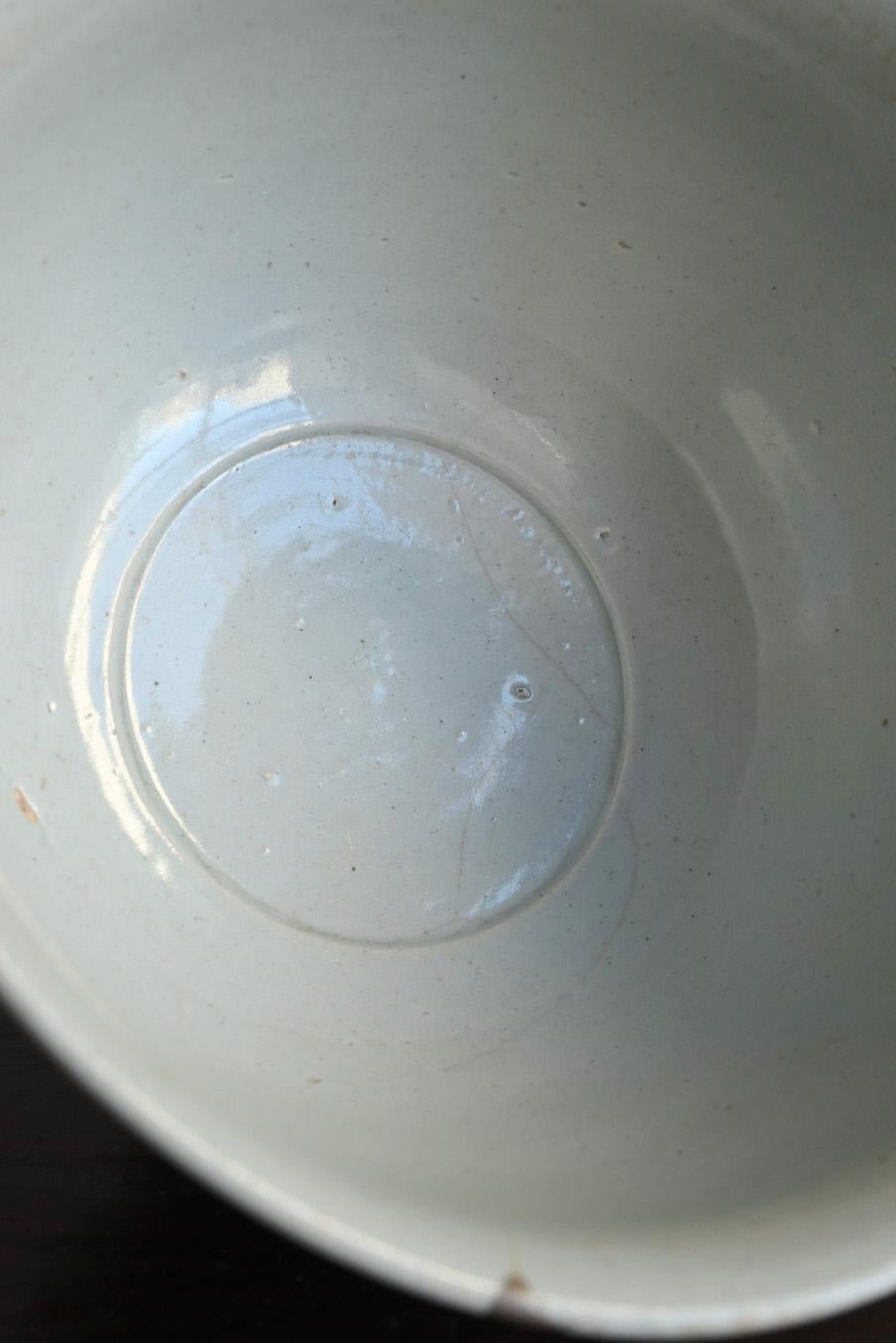Korean antique white porcelain bowl/Joseon Dynasty/15th to 19th century 2
