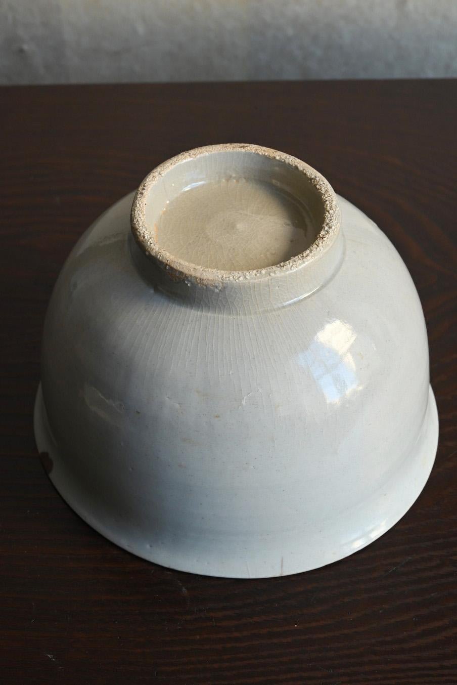 Korean antique white porcelain bowl/Joseon Dynasty/15th to 19th century 8