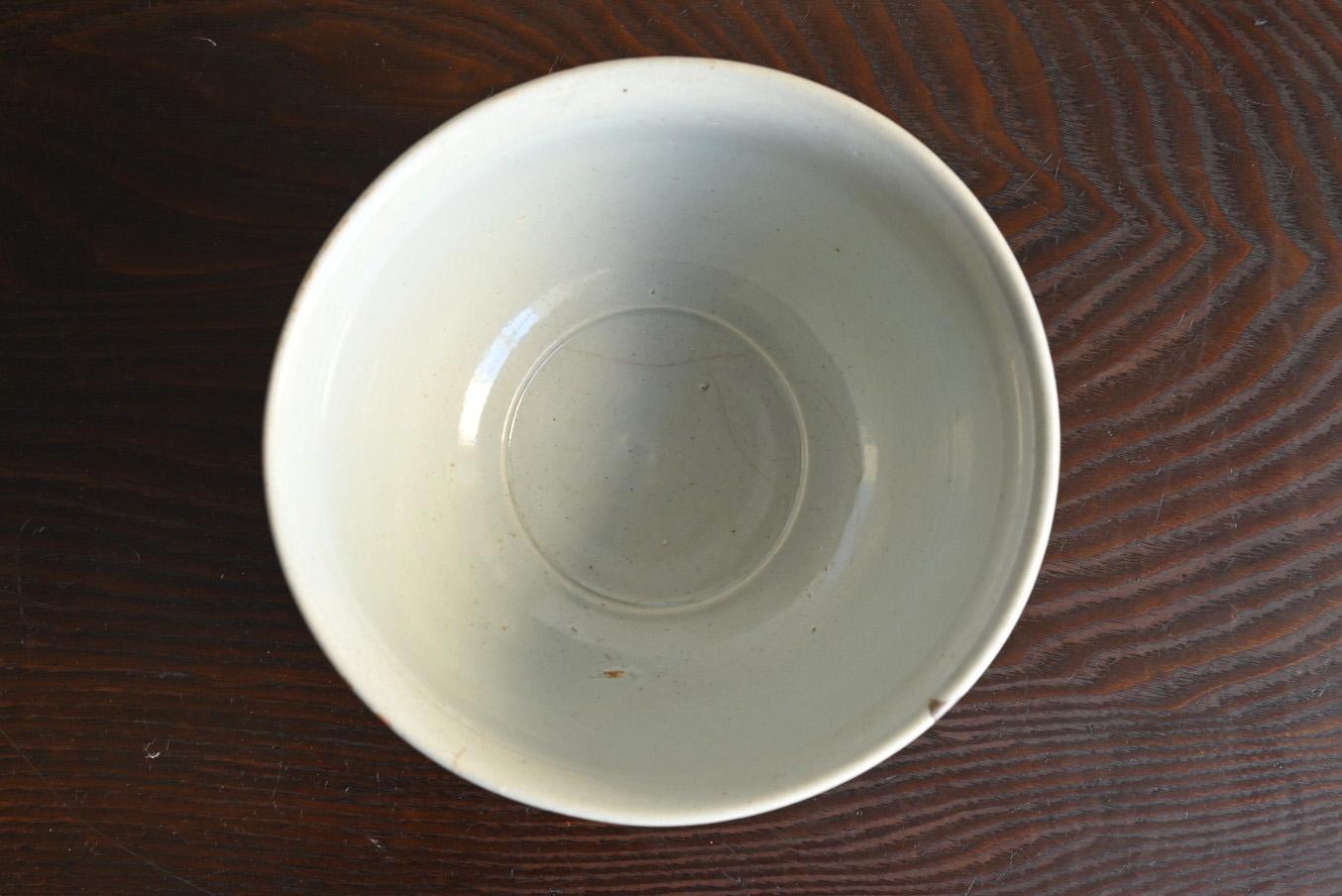 Korean antique white porcelain bowl/Joseon Dynasty/15th to 19th century 1