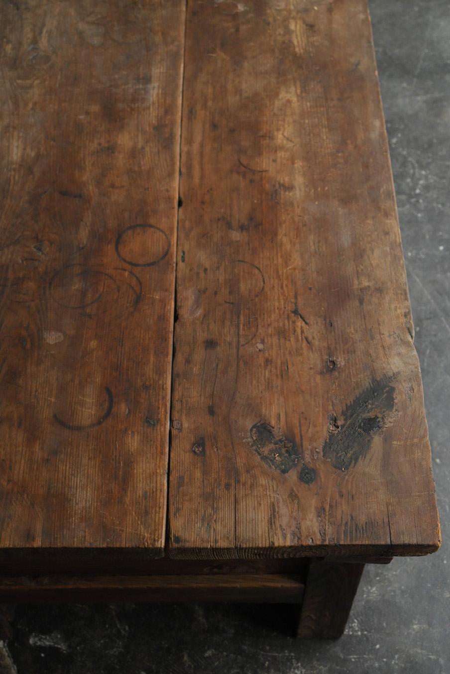 Korean antique wooden box/Late 19th century/Sofa table/Low table/Display stand 2