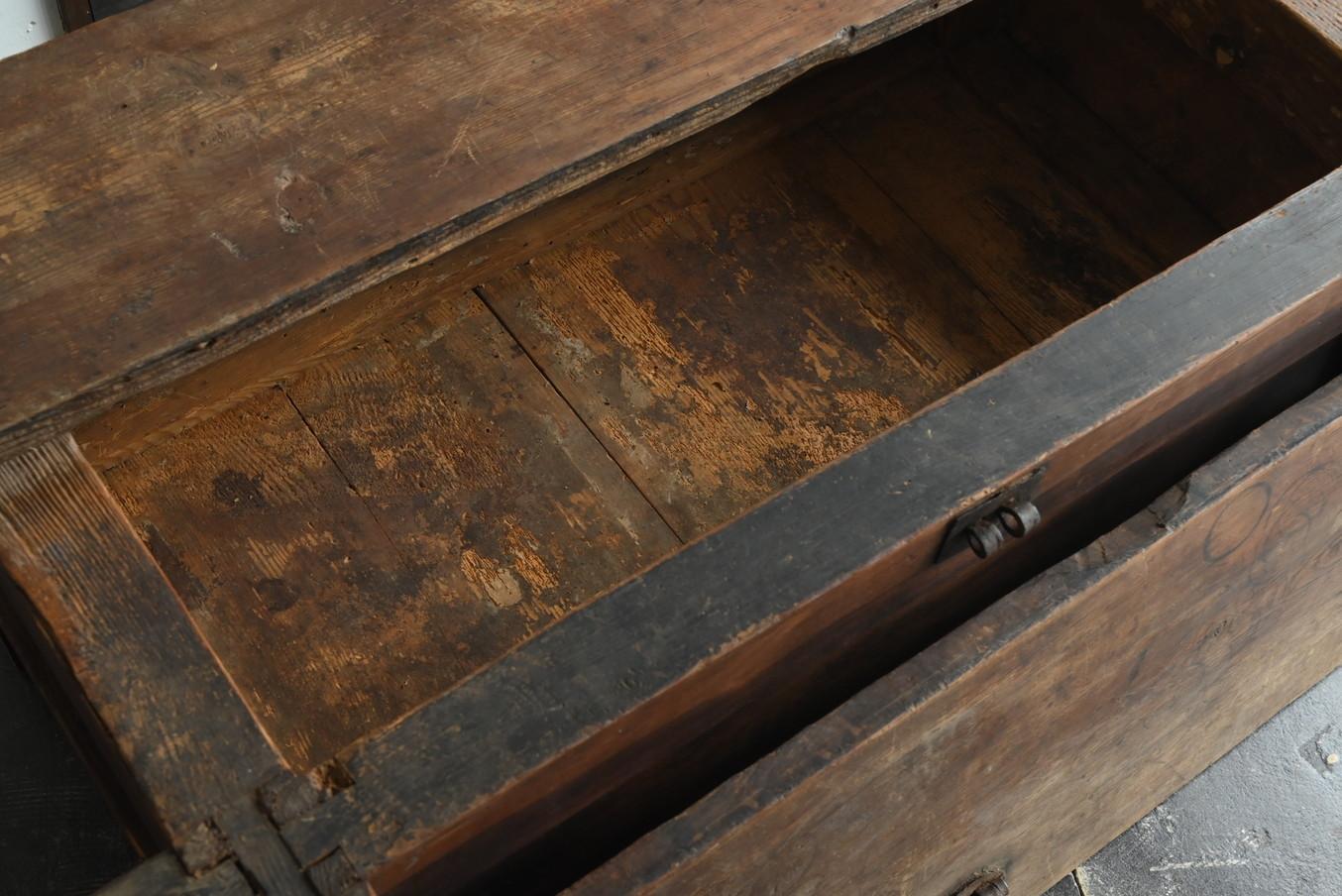 Korean antique wooden box/Late 19th century/Sofa table/Low table/Display stand 6
