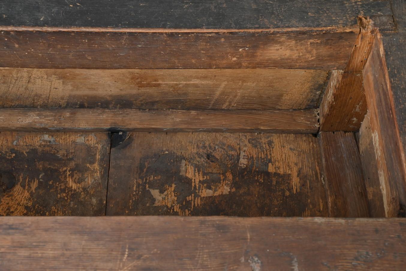 Korean antique wooden box/Late 19th century/Sofa table/Low table/Display stand 7