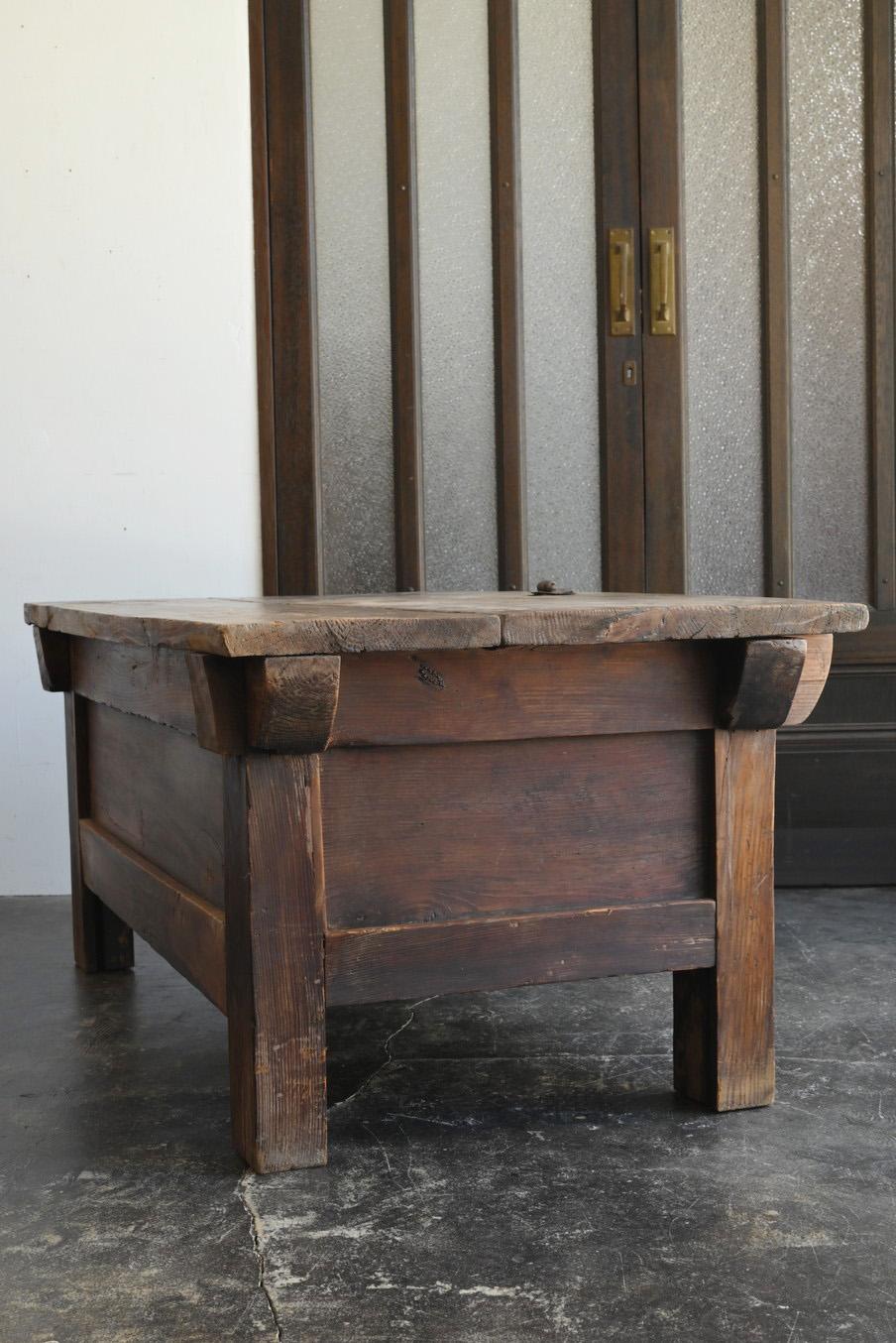 Korean antique wooden box/Late 19th century/Sofa table/Low table/Display stand 8