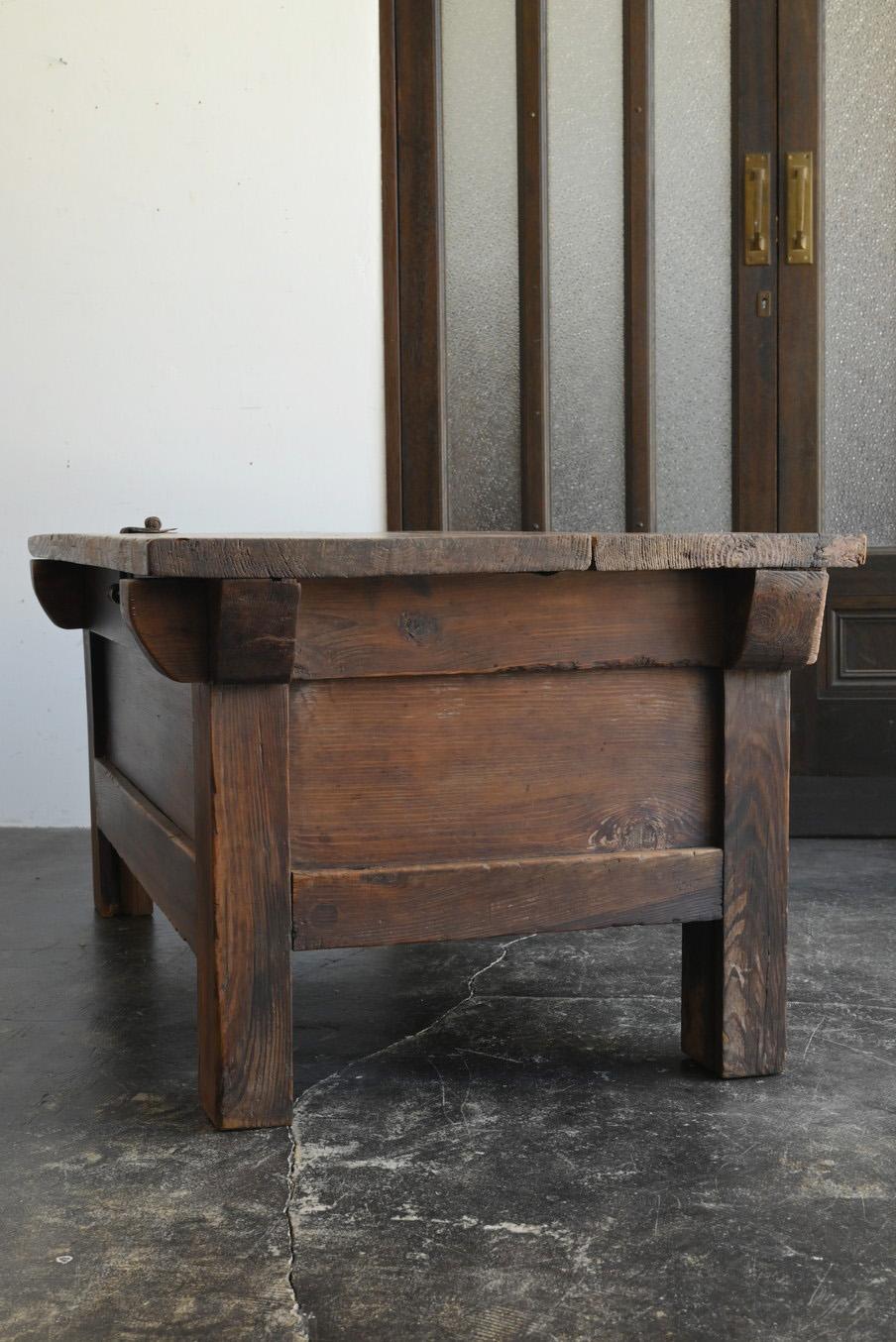 Korean antique wooden box/Late 19th century/Sofa table/Low table/Display stand 9