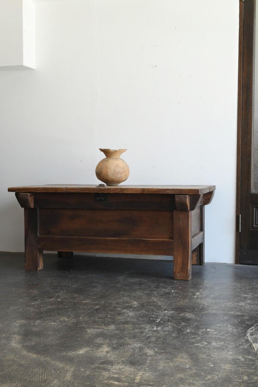 Korean antique wooden box/Late 19th century/Sofa table/Low table/Display stand 10