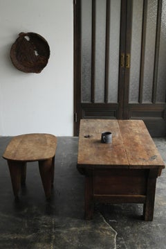 Caja de madera antigua coreana/Fines del siglo XIX/Mesa de sofá/Mesa baja/Expositor