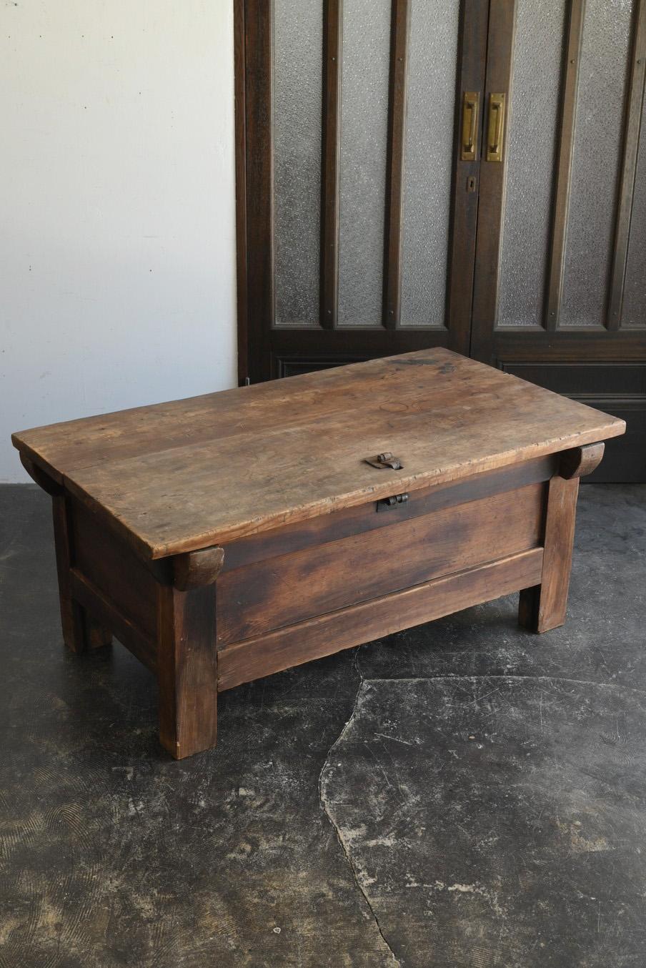19th Century Korean antique wooden box/Late 19th century/Sofa table/Low table/Display stand